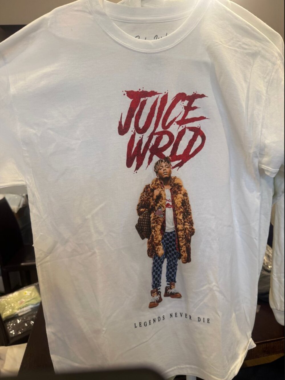 Juice WRLD "Legends Never Die" Graphic T-Shirt - Size Medium